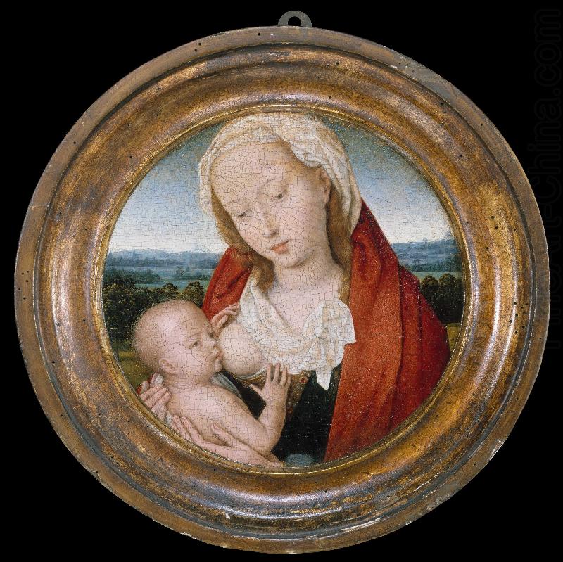 Virgin Suckling the Child, Hans Memling